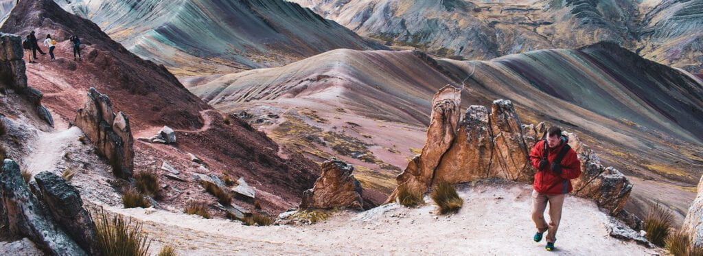 The New Rainbow Mountain Palcoyo