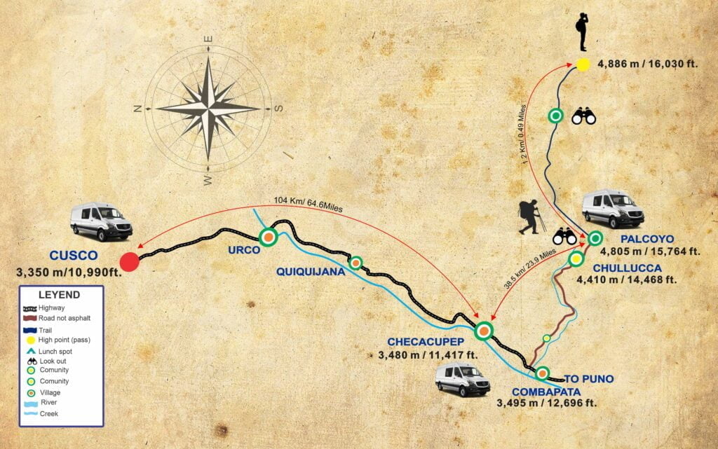 The New Rainbow Mountain Palcoyo