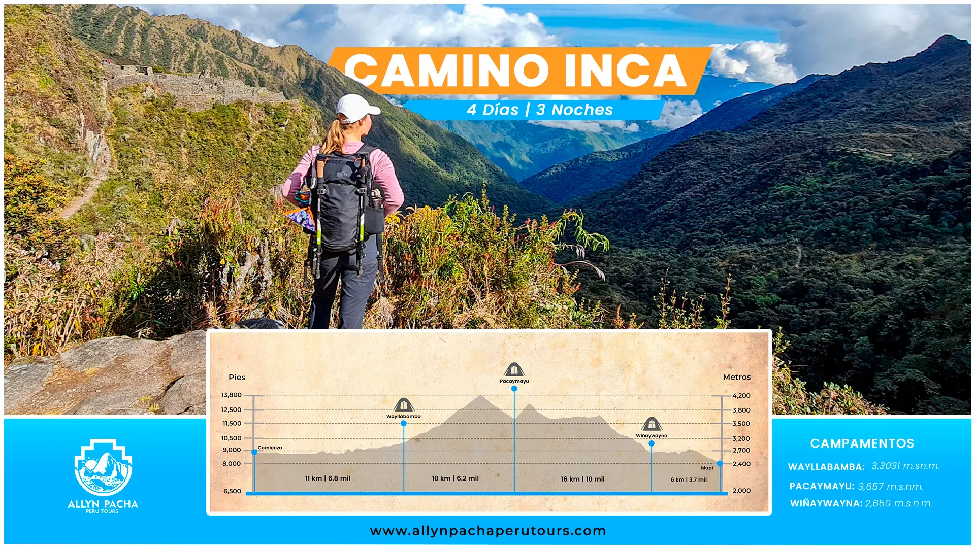 aventura camino inca 4 dias