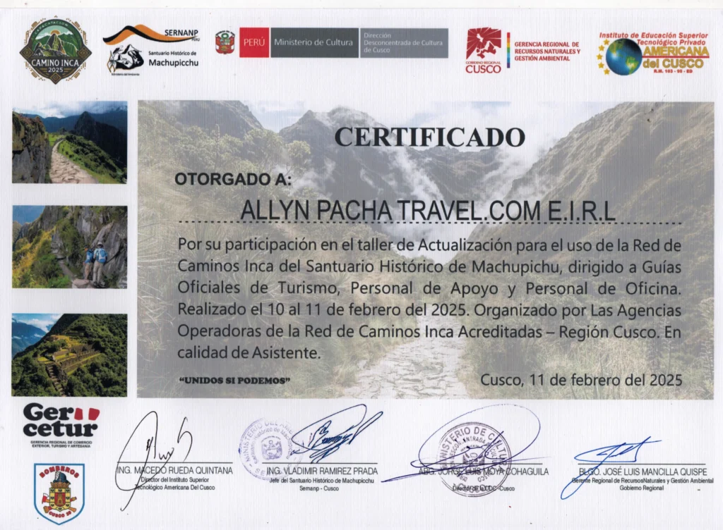 Book Inca Trail in Advance